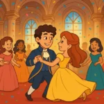 El príncipe travieso y su fiesta en el castillo