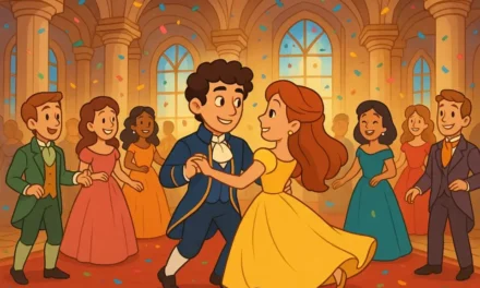 El príncipe travieso y su fiesta en el castillo