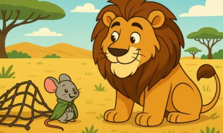 El león y el ratón