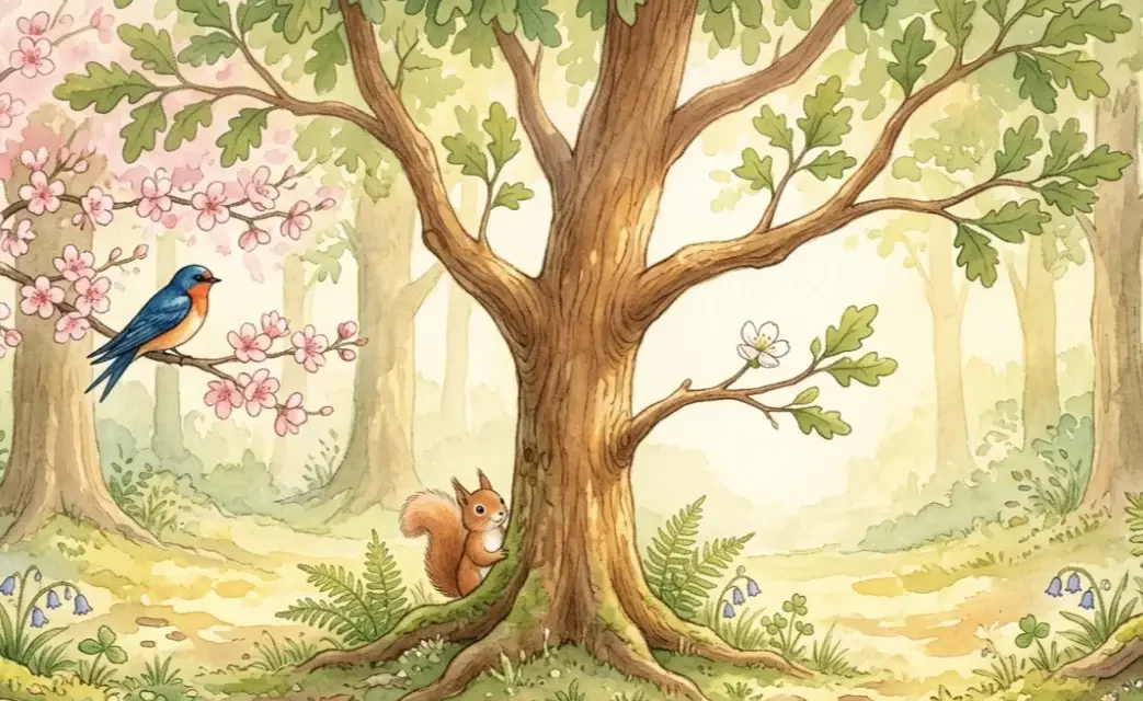 El árbol que suspendió la primavera