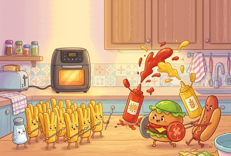 El ejército de papas fritas
