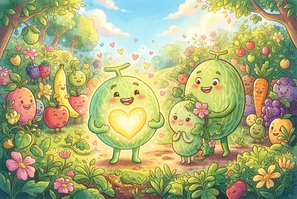 Corazón de melón