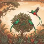 Cómo los quetzales se volvieron verdes